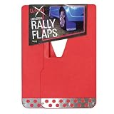 Review Streetwize  / Car, 4x4 Rally Style Mudflaps - Pair/Red with Chrome Plate