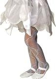 Tights with Mesh Bows in Blue - Child Medium