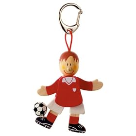 Sevi - 81647 - Porte-cl� - Jouet Premier Age - Footballeur - 8 cm