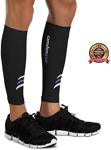 Calf Compression Sleeve By Camden Gear - Leg Socks for Men and Women