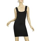 Sexy Black Seamless Mini Dress