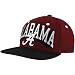 NCAA Zephyr Alabama Crimson Tide Crimson-Black Blockbuster Snapback ...