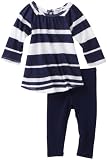 Splendid Littles Baby-girls Infant Maritime Stripe Tunic Set, White/Denim, 12-18 Months Splendid Littles Baby-girls Infant Maritime Stripe Tunic Set, White/Denim, 12-18 Months