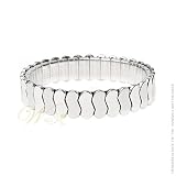 WILLOW XPRESS: *STAINLESS STEEL WAVE BRACELET*
