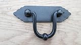 IRONMONGERY WORLDﾂｮ VINTAGE STYLE DECORATIVE CUPBOARD CABINET DRAWER DRESSER DESK RING PULL HANDLE b