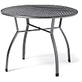 greemotion 416510 Tisch Toulouse, rund, 100 cm, eisengrau
