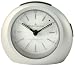 Precision MSF Radio Controlled Alarm Clock, Silver Case