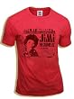 Junk Food Jimi Hendrix Experience Live At Berkeley Red T-Shirt Tee