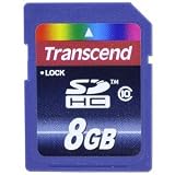 Transcend 8GB 133x Class 10 SDHC Memory Card