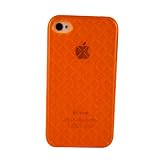 Orange Diamond Hex iPhone 4S Case (Compatible with Apple iPhone 4S, iPhone 4)