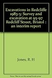 Excavations in Redcliffe 1983-5 : survey and excavation at 95-97 Redcliff Street, Bristol : an interim report