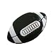 Football braun weiss sport ball, style your Crocs Fun Clips