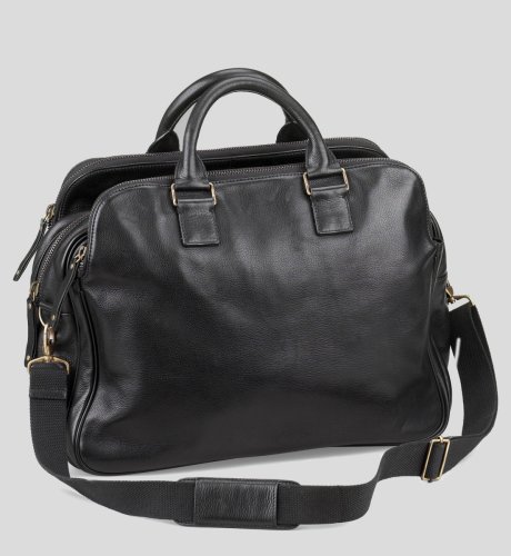 Collezione Leather Triple Zip Holdall