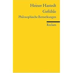 Gef�hle: Philosophische Bemerkungen