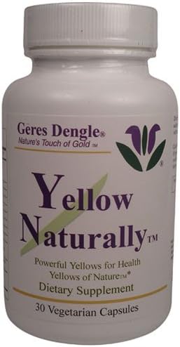 Geres Dengle®: YELLOW NATURALLY(TM) Yellows of NatureTM Anti-Aging Complex. 30 vegetarian capsules. (1)