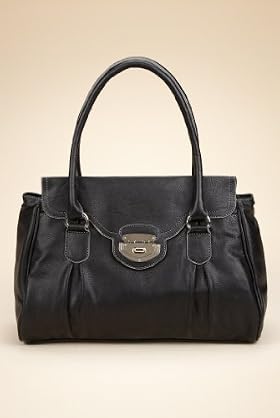 Double Handle Soft Lock Tote Bag