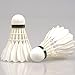 Senston A9 12x Exercise Sport Shuttlecocks White Goose Feather High stability badminton Shuttlecocks (Dozen)