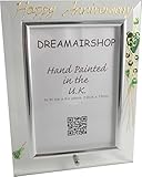 55th Anniversary Emerald Wedding Gift Photo Frame (P)(flwr)