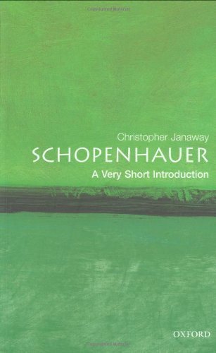 Schopenhauer: A Very Short Introduction 1st edition by Janaway, Christopher (2002) Paperback