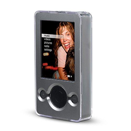 Belkin Acrylic Hard Shell Snap Case Cover for Microsoft Zune 30GB Clear