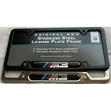 BMW M3 License Frame - M3 Name on Black Frame