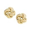 14K Yellow Gold ''Love Knot'' Earrings