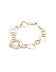 I. Reiss 14K Gold Free-Form Open Link Bracelet.
