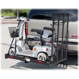 400 lb Capacity Power Scooter and Wheelchair Folding Cargo Carrier Rack