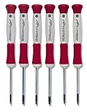 Xcelite Torx Screwdriver Set, Precision, ESD, 6PC