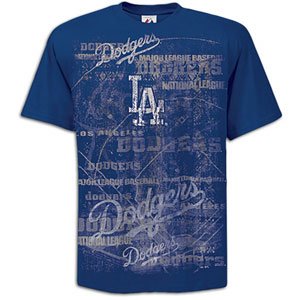 Dodgers Majestic MLB Fan Pride T-Shirt - Men's