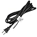 HQRP 16-AWG AC Power Cord for Makita 664265-4 LS1011 LS1020 LS1030 LS1000 2401B LS1430 LS1400 Miter Saw Mains Cable Repair, 2-Wire + HQRP Coaster