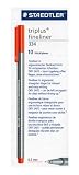 Staedtler triplus fineliner tip box 10 red 334-2