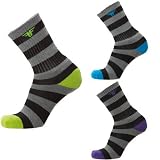 Fallen Trademark Striped Sock – 3-Pack
