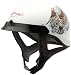 Ed Hardy Nomad Born Free Open Face Motorcycle Helmet White XXL