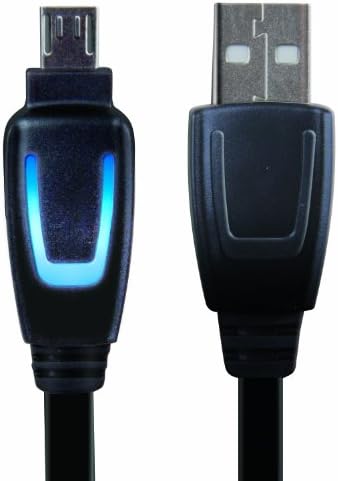 dreamGEAR – PS4 LED Charge Cable for DualShock4 Controllers – LEDs Indicate When Charging and Charged