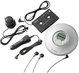 Sony D-NE326CK CD Walkman Portable Compact Disc Player Car Adapter Kit
