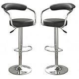 Pair of Telford Barstools in Black