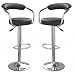 Pair of Telford Barstools in Black