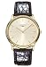Longines Classic Ultra Thin Mens Brown Strap Champagne Dial Yellow Gold Plated Watch L46762322