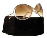 TOM FORD FT0130 Miranda Sunglasses Shiny Rose Gold/Gradient Brown (28F) TF130 28F