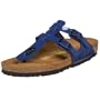 Birkenstock Women's Sparta Sandal,Twilight Blue Patent,37 M EU