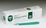 Miltex Disposable Scalpels #15 Sterile