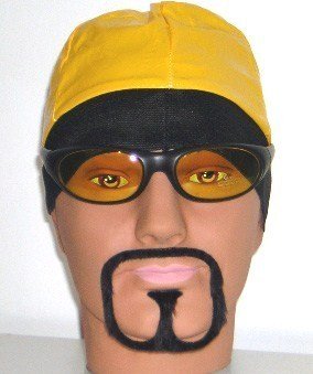 Ali G Fancy Dress Kit With Hat, Yellow Glasses
