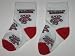 WISCONSIN BADGERS Team Logo Cotton BABY BOOTIES