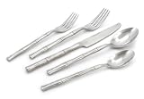 Hampton Forge Bamboo Mirror 20-Piece Flatware Set
