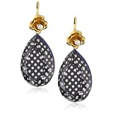 Betsey Johnson In the Navy Lucite Teardrop Ear