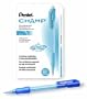 Pentel Champ Mechanical Pencil, 0.7mm, Blue Barrel, 12-Count (AL17C)