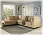 Durapebble Khaki Sectional