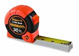 Komelon 2130 Gripper X 30-Foot Power Measuring Tape with Large-Read Numbers