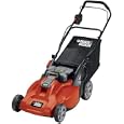 Black & Decker CM1936 19-Inch 36 Volt Cordless Electric Lawn Mower With Key Start & Removable Battery